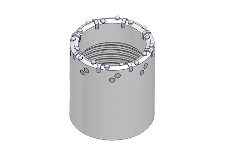 Single wall BP bit