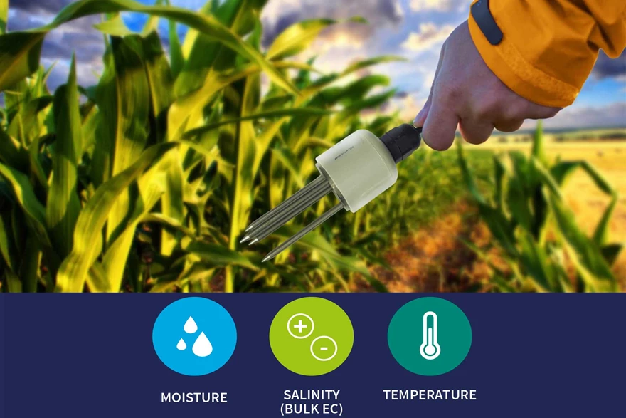 Hyckee Soil Moisture Sensor Meter,hygrometer Moisture Sensor For